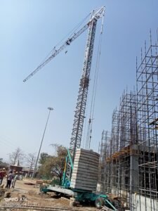 Alpha Mobile Tower Crane on Rent