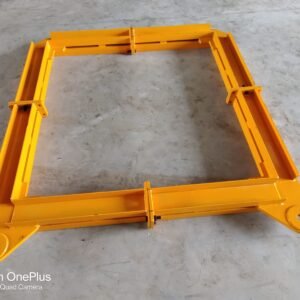 Heavy-duty C’Frame for tower crane walling and tie-in systems.
